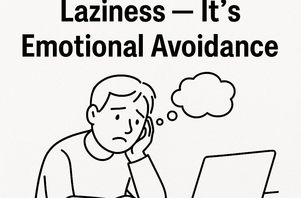 Procrastination Isn’t Laziness — It’s Emotional Avoidance (And Here’s How to Change It)